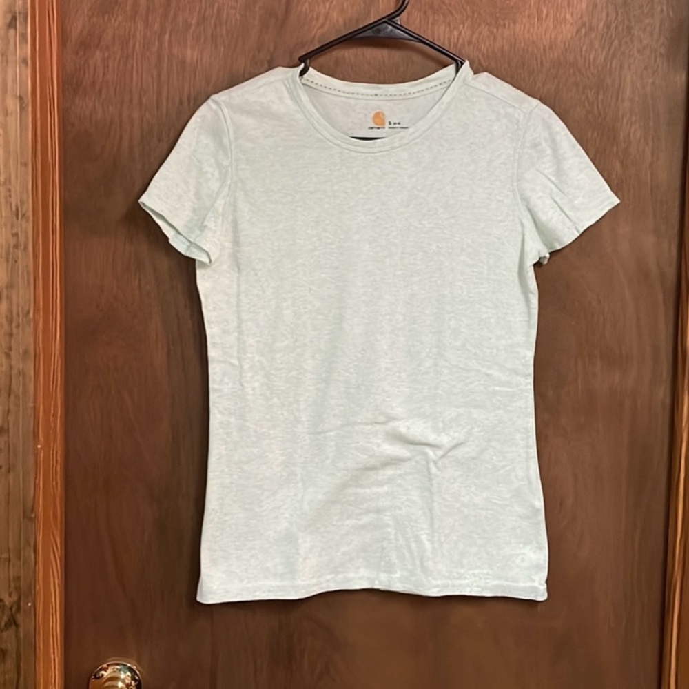 Carhartt Short Sleeve Shirt Minty Green Small